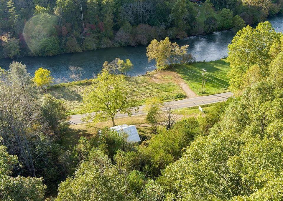 Riverside Relaxer W/Hot Tub+Fire Pit +Wifi & View Franklin Esterno foto