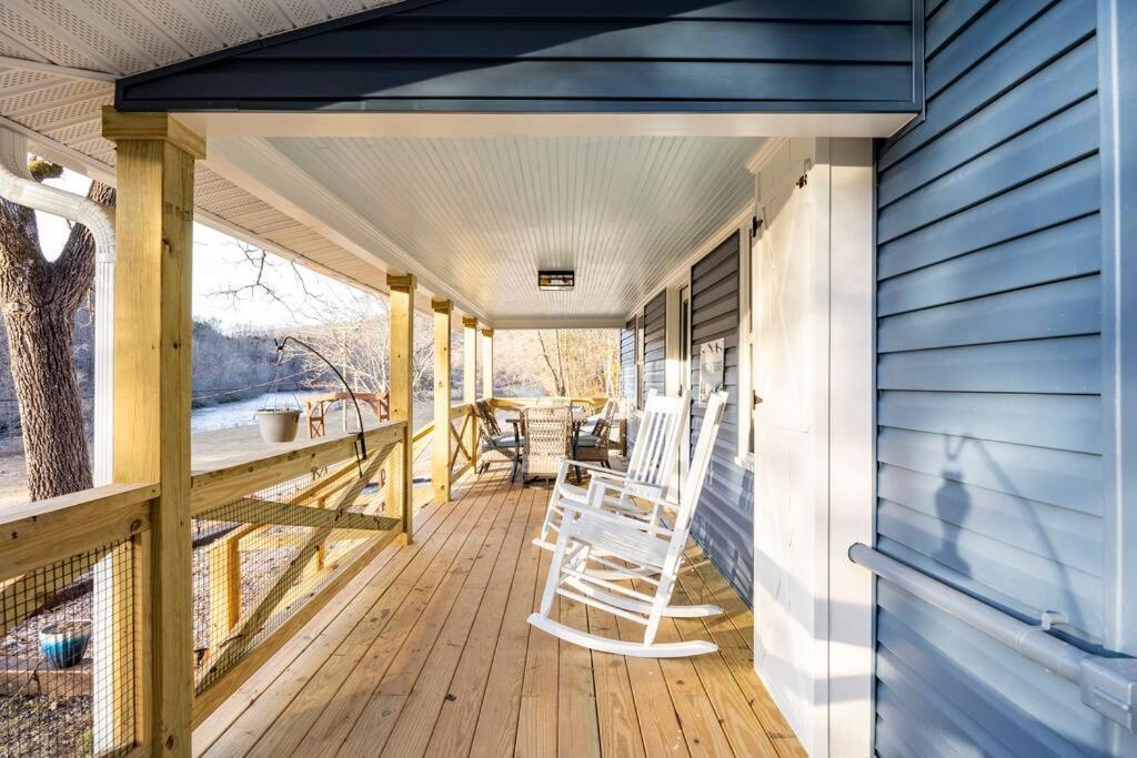 Riverside Relaxer W/Hot Tub+Fire Pit +Wifi & View Franklin Esterno foto